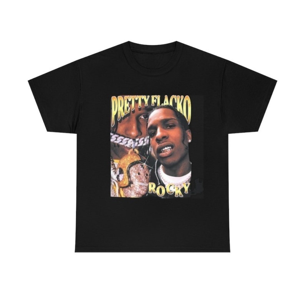 ASAP Rocky T Shirt Retro Bootleg Graphic T